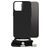 Mobilize Lanyard Gelly iPhone 14 Pro Max Flexibel TPU Hoesje met koord - Zwart