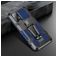 Mobigear Armor Stand Samsung Galaxy A52 Hoesje Hardcase Backcover Shockproof met Standaard - Zwart / Blauw