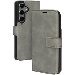 Mobiparts Classic Wallet Samsung Galaxy S24 Hoesje Bookcase Portemonnee - Granite Grey