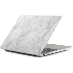 Mobigear Marble MacBook Pro 14 Inch (2021-2026) Hoes Hardshell Laptopcover MacBook Case - Grijs - Model A2442 / A2779 / A2918 / A2992 / A3401 / A3112 / A3434 / A3427 / A3426