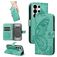 Mobigear Butterfly Samsung Galaxy S26 Ultra Hoesje Bookcase Portemonnee - Groen