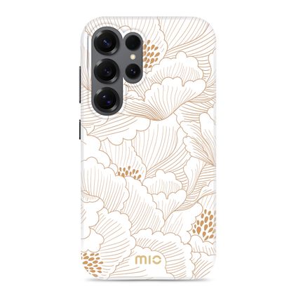MIO Samsung Galaxy S25 Ultra MagSafe Hoesje Hardcase Backcover - White Roses