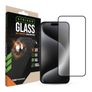 Striker Xtreme Impact iPhone 15 Pro Max Glazen Screenprotector - Case Friendly