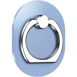 Mobigear Oval Telefoon Ring - Blauw Universeel
