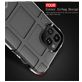 Mobigear Rugged Shield iPhone 12 Pro Max Hoesje Flexibel TPU Backcover Shockproof - Grijs