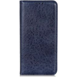 Mobigear Classic Elegance Samsung Galaxy S22 Ultra Hoesje Bookcase Portemonnee - Blauw