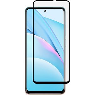 Mobigear Premium Xiaomi Mi 10T Lite Glazen Screenprotector - Case Friendly - Zwart