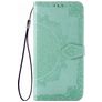 Mobigear Mandala Motorola One Fusion Plus Hoesje Bookcase Portemonnee - Turquoise