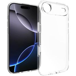 Mobigear Basics Doorzichtig iPhone Air Hoesje Flexibel TPU Backcover - Transparant