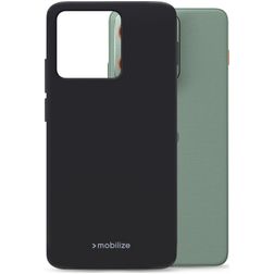Mobilize Rubber Gelly Motorola Edge 70 Pro Hoesje Flexibel TPU Backcover - Zwart
