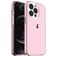 Mobigear Crystal iPhone 15 Pro Hoesje Hardcase Backcover - Roze