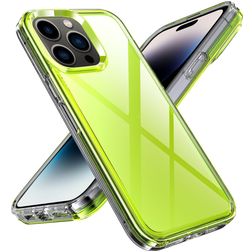 Mobigear Crystal iPhone 14 Pro Max Hoesje Hardcase Backcover - Groen