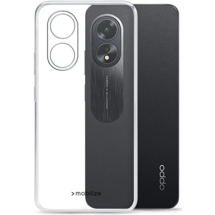 Mobilize Gelly Doorzichtig OPPO A38 Hoesje Flexibel TPU Backcover - Transparant