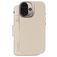 Decoded Detachable Wallet iPhone 16 MagSafe Hoesje Echt Leer Uitneembare 2in1 Bookcase Portemonnee - Clay