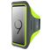 Mobiparts Comfort Fit Telefoonhouder Hardlopen Samsung Galaxy S9 Plus Sport Hoesje Neopreen Sportarmband - Neon Green