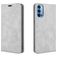 Mobigear Retro Slim OPPO Reno 4 Hoesje Bookcase Portemonnee - Grijs