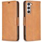 Mobigear Excellent Samsung Galaxy S24 Hoesje Bookcase Portemonnee - Cognac