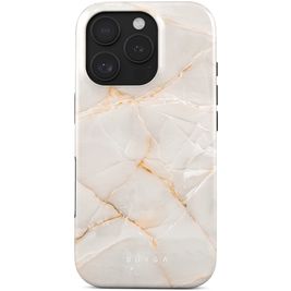 Burga Tough iPhone 16 Pro Hoesje Hardcase Backcover Shockproof - Vanilla Sand