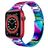 Mobigear Lissabon Stalen Apple Watch Bandje Vouwsluiting - 42/41/40/38 mm