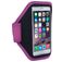 Mobigear Telefoonhouder Hardlopen iPhone 6s Sport Hoesje Neopreen Sportarmband - Magenta