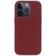 Mobiparts iPhone 14 Pro Siliconen Hoesje Backcover - Plum Red