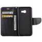 Mobigear Flowers Samsung Galaxy A5 (2017) Hoesje Bookcase Portemonnee - Zwart