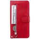 Mobigear Zipper Xiaomi Mi Note 10 Lite Hoesje Bookcase Portemonnee - Rood