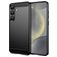 Mobigear Brushed Slim Samsung Galaxy S25 Plus Hoesje Flexibel TPU Backcover - Zwart