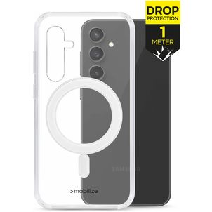 Mobilize Naked Protection Doorzichtig Samsung Galaxy S23 FE MagSafe Hoesje Hardcase Backcover Shockproof - Transparant