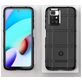 Mobigear Rugged Shield Xiaomi Redmi 10 4G Hoesje Flexibel TPU Backcover Shockproof - Grijs