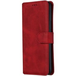 Mobigear Wallet Motorola Moto G8 Plus Hoesje Bookcase Portemonnee - Rood