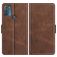 Mobigear Slim Magnet Motorola Moto G50 Hoesje Bookcase Portemonnee - Bruin