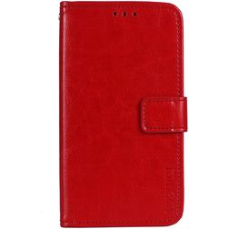Mobigear Wallet Wiko Power U30 Hoesje Bookcase Portemonnee - Rood