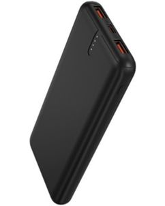 Mobiparts III Triple USB / USB-C Powerbank 10.000 mAh Power Delivery 22W - Zwart