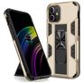 Mobigear Armor Stand iPhone 12 Pro Max Hoesje Hardcase Backcover Shockproof met Standaard - Goud