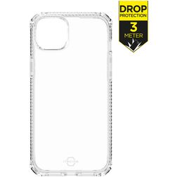 ITSkins SpectrumClear-R Doorzichtig iPhone 15 Plus Hoesje Flexibel TPU Backcover Shockproof - Transparant