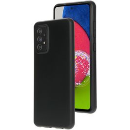 Mobiparts Classic Samsung Galaxy A52s 5G Hoesje Flexibel TPU Backcover - Zwart