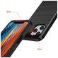 Mobigear Brushed Armor iPhone 12 Hoesje Hardcase Backcover Shockproof - Grijs