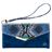 Mobilize Gelly Velvet Samsung Galaxy S8 Hoesje Uitneembare 2in1 Clutch - Royal Blue Snake