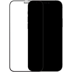 Mobilize Edge-To-Edge Glass Screen Protector Apple iPhone 12 Pro Max 6.7inch Black Full Glue