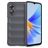 Mobigear Bumpy OPPO A17 Hoesje Flexibel TPU Backcover - Charcoal
