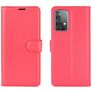 Mobigear Classic Samsung Galaxy A52 Hoesje Bookcase Portemonnee - Rood