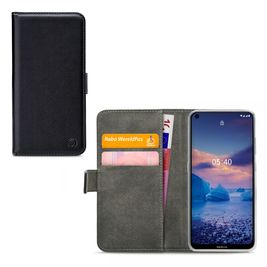 Mobilize Classic Gelly Wallet Nokia 5.4 Hoesje Bookcase Portemonnee - Zwart