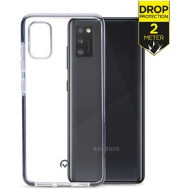 Mobilize Shatterproof Samsung Galaxy A41 Hoesje Hardcase Backcover Shockproof - Transparant / Zwart