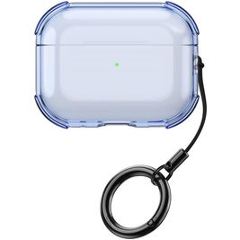 Mobigear Crystal Clip Apple AirPods Pro 3 Hoesje Flexibel TPU - Blauw