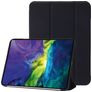 Mobigear Tri-Fold Gel iPad 11 (2025) Hoes TPU,Kunstleer Bookcase - Zwart