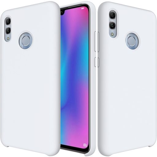 Mobigear Rubber Touch HONOR 10 Lite Siliconen Hoesje Backcover - Wit