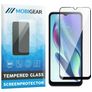 Mobigear Premium Motorola Moto G50 Glazen Screenprotector - Case Friendly - Zwart