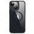 Valenta Trend iPhone 13 MagSafe Hoesje Hardcase Backcover - Transparant / Zwart