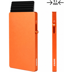 Valenta Cardprotector Aluminium Pasjeshouder - 5 Pasjes - MagSafe Compatible - Oranje